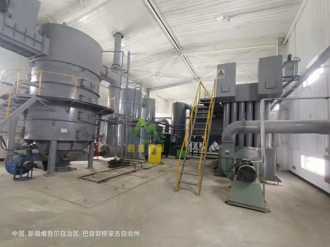 新疆某隊伍15噸/生成活渣滓熱解燃燒名目
